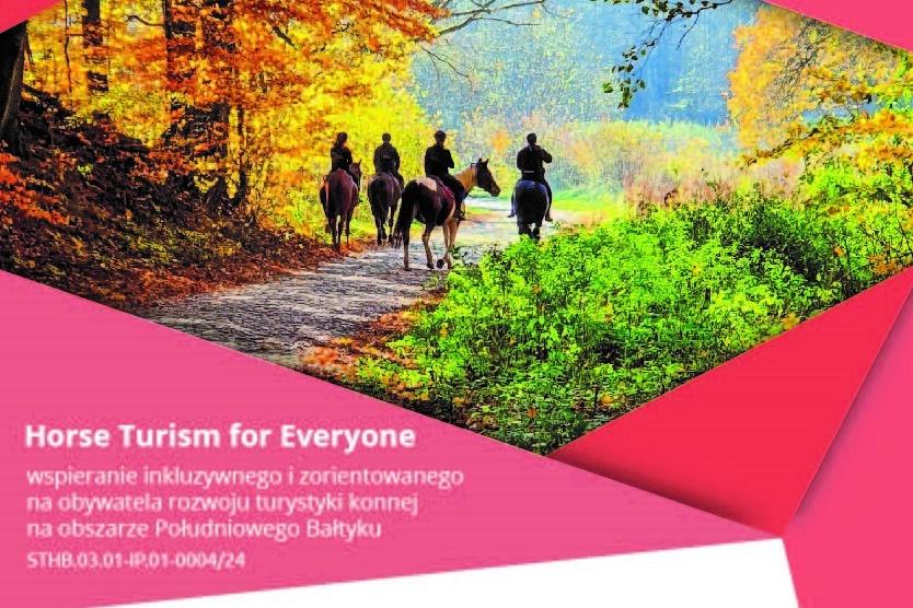 Turystyka Konna dla każdego - projekt Interreg South Baltic 2021-2027