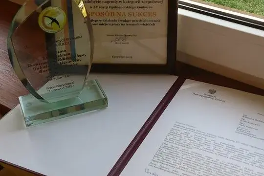 Wręczenie nagród laureatom XV jubileuszowej edycji konkursu „Sposób na Sukces”